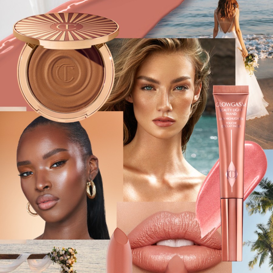 Charlotte Tilbury Beachy-Bronzed Beauty Bridal Makeup Kit Online