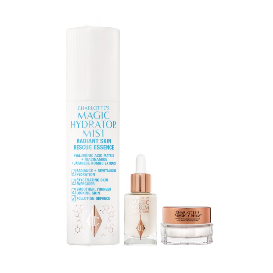 Charlotte Tilbury New! Magic Skin Rescue & Immediate Revival Kit Clearance